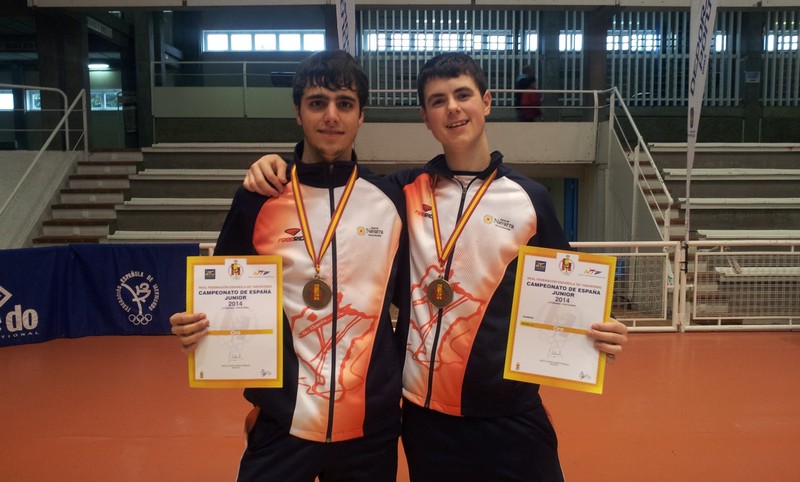 Dos medallas de oro en el Campeonato de Espa&ntilde;a Junior